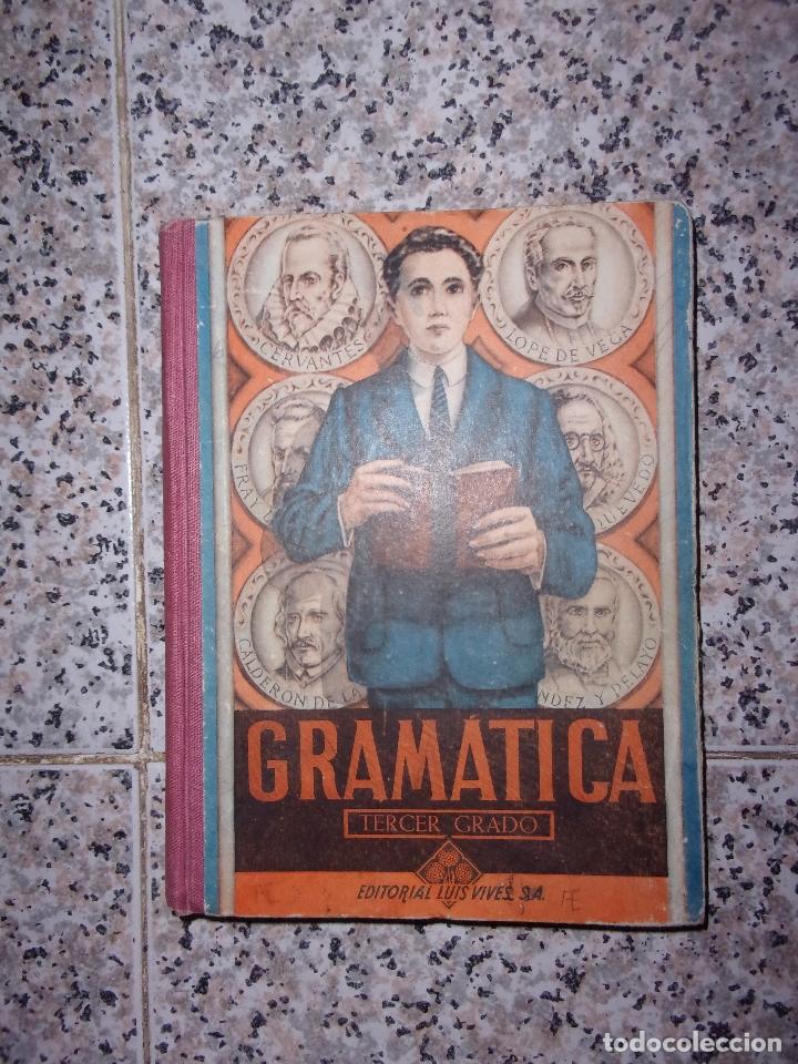Libros de segunda mano: GRAMATICA TERCER GRADO. EDITORIAL LUIS VIVES - Foto 1