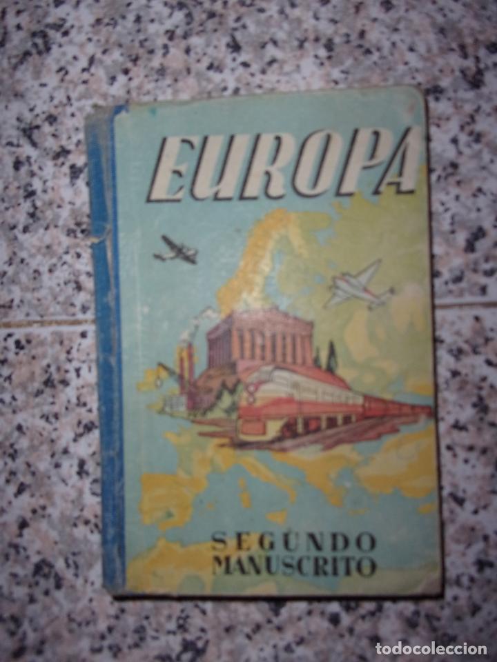 Libros de segunda mano: EUROPA - SEGUNDO MANUSCRITO. - Foto 1