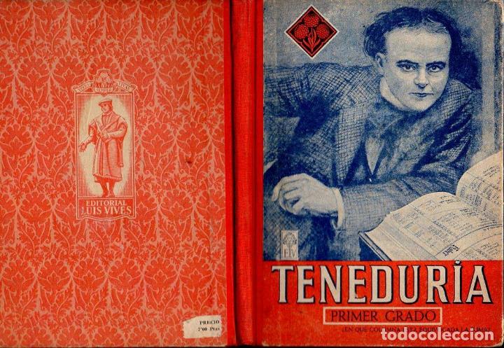 Libros de segunda mano: TENEDUR&Iacute;A PRIMER GRADO EDELVIVES (1949) - Foto 1