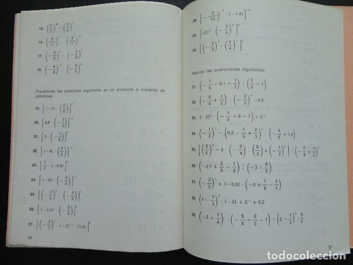 Libros de segunda mano: N&Uacute;MEROS- 2 Ejercicios y Problemas de Matem&aacute;ticas EDELVIVES 1978 - Foto 4