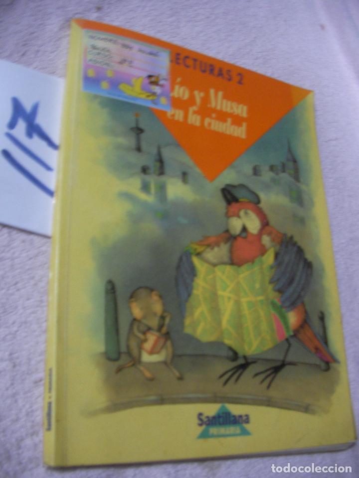 Libros de segunda mano: ANTIGUO LIBRO DE TEXTO - LIO Y MUSA EN LA CIUDAD - LECTURAS 2 - Foto 1