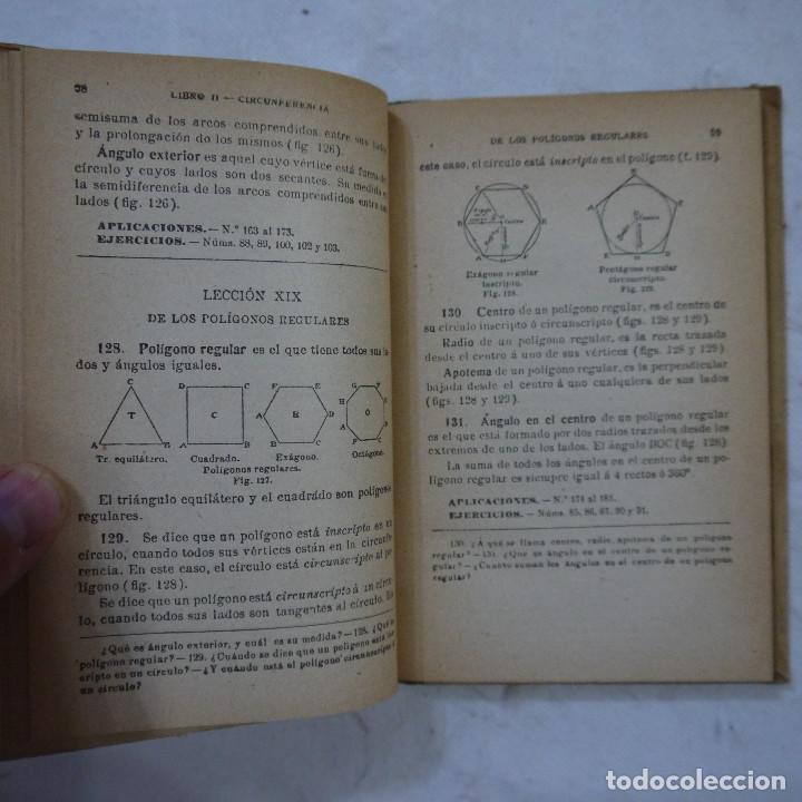 Libros de segunda mano: LECCIONES ELEMENTALES DE GEOMETR&Iacute;A SEGUNDO GRADO - EDICIONES BRU&Ntilde;O - Foto 3