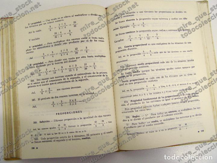Libros de segunda mano: ARITM&Eacute;TICA CURSO MEDIO 2&ordm; GRADO - EDICIONES BRU&Ntilde;O, 1963 - Foto 6