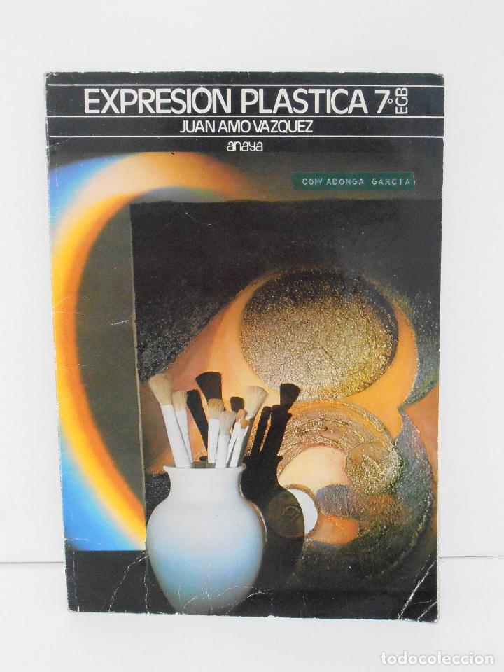 Libros de segunda mano: LIBRO EXPRESION PLASTICA 7&ordm; EGB, JUAN AMO VAZQUEZ, ANAYA - Foto 1