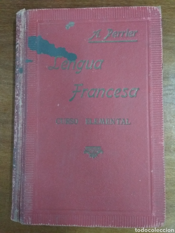 Libros de segunda mano: Lengua francesa. Curso elemental. A. Perrier. A&ntilde;os 40 - Foto 1