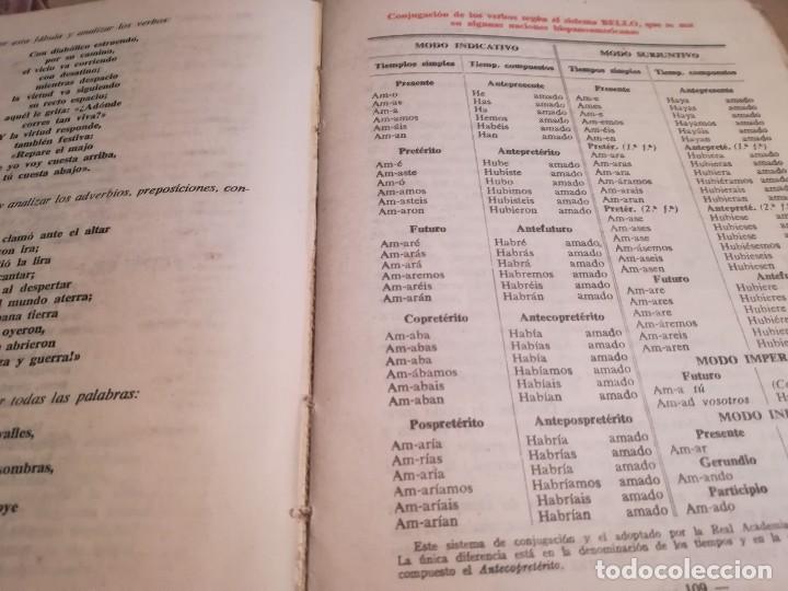 Libros de segunda mano: Gram&aacute;tica Primer grado - Editorial Luis Vives - 1953 - Foto 10