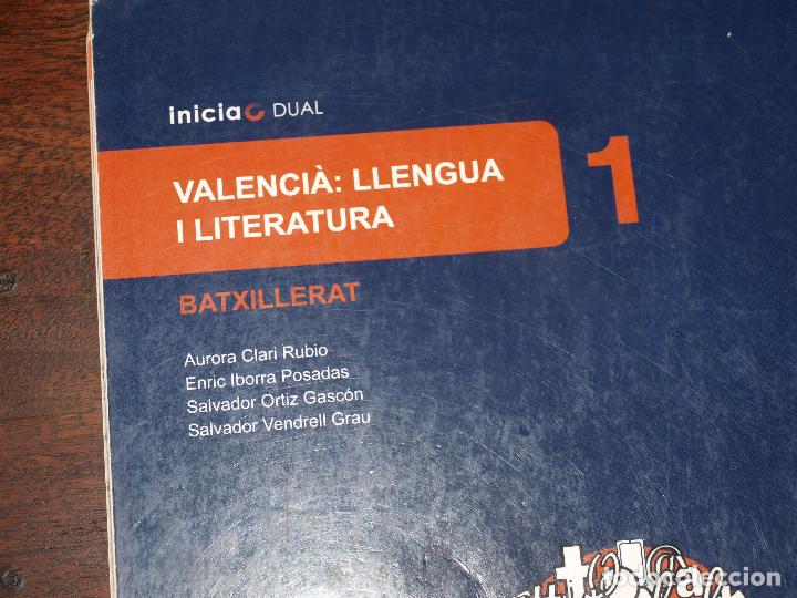 Valencià: Llengua I Literatura Batxillerat 1. O - Comprar Libros De ...