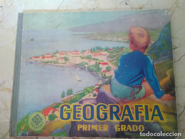 Libros de segunda mano: GEOGRAF&Iacute;A PRIMER GRADO.  EDELVIVES. - Foto 1