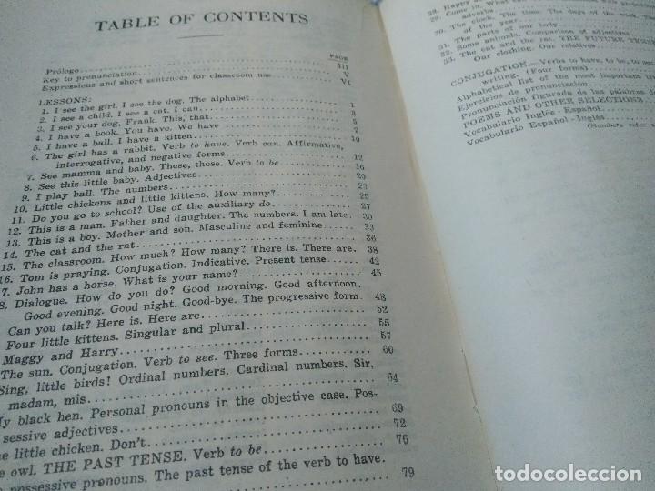 Libros de segunda mano: M&Eacute;TODO DE INGL&Eacute;S . PRIMER GRADO. EDELVIVES. - Foto 3