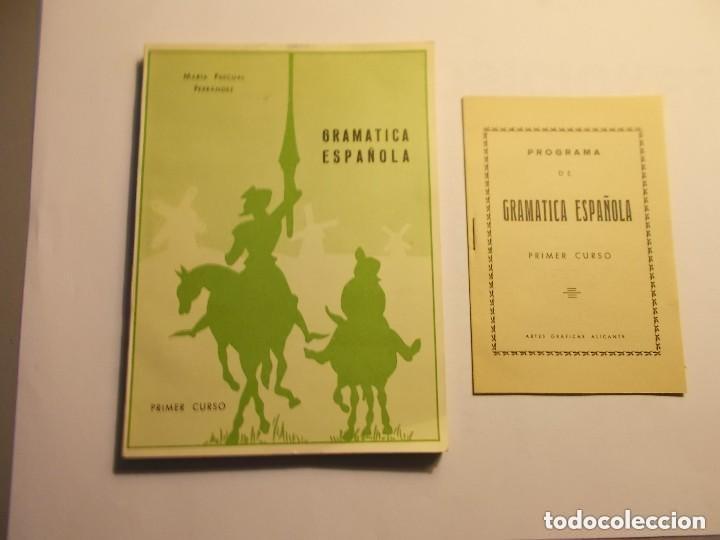 Libros de segunda mano: GRAM&Aacute;TICA ESPA&Ntilde;OLA. PRIMER CURSO DE BACHILLERATO. PLAN 1957 - Foto 1