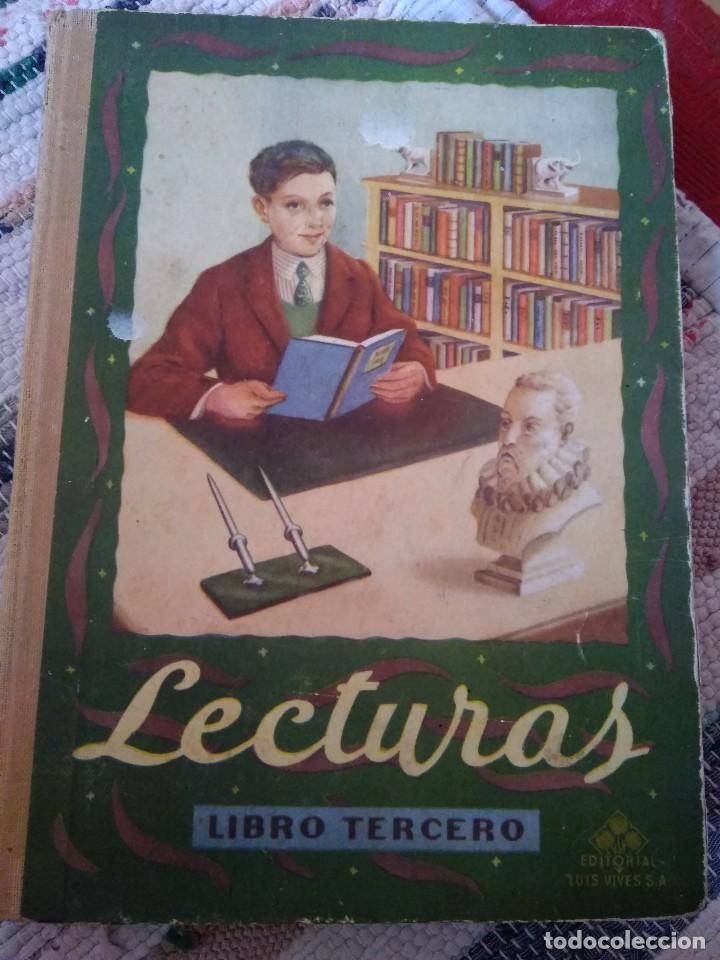 Libros de segunda mano: LECTURAS.  LIBRO TERCERO. LECTURAS GRADUADAS. - Foto 1