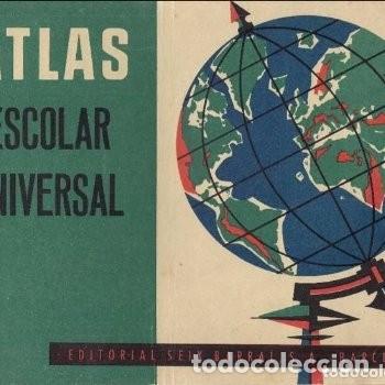 Libros de segunda mano: ATLAS ESCOLAR UNIVERSAL EDITORIAL SEIX BARRAL S.A. - Foto 1