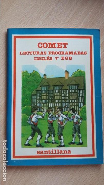 Libros de segunda mano: Comet: Lecturas Programadas  7&ordm; EGB. Editorial Santillana 1984 - Foto 1