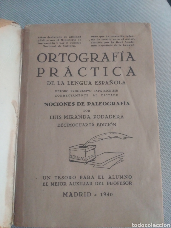 Libros de segunda mano: Ortograf&iacute;a pr&aacute;ctica de la lengua espa&ntilde;ola - Foto 1