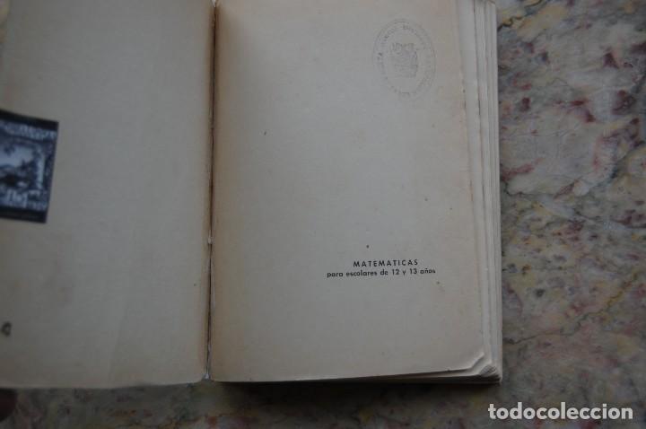 Libros de segunda mano: MATEMATICAS. EDIT. SM. 1965. TAPA DURA. - Foto 4