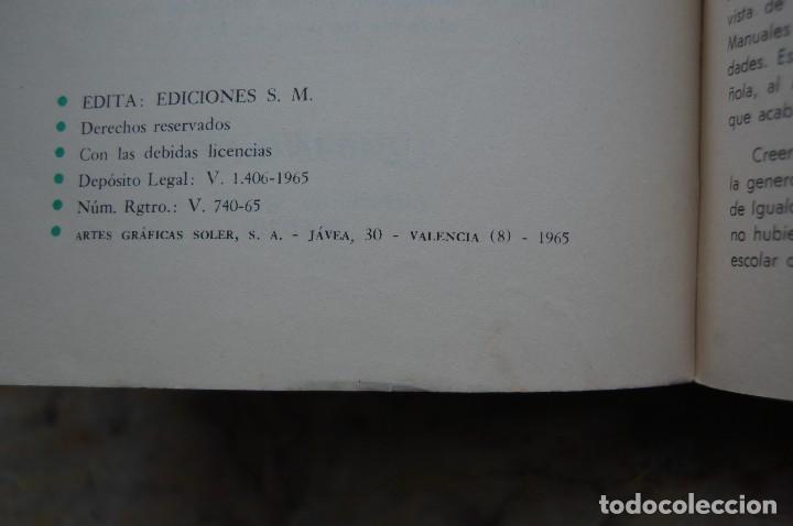 Libros de segunda mano: MATEMATICAS. EDIT. SM. 1965. TAPA DURA. - Foto 7
