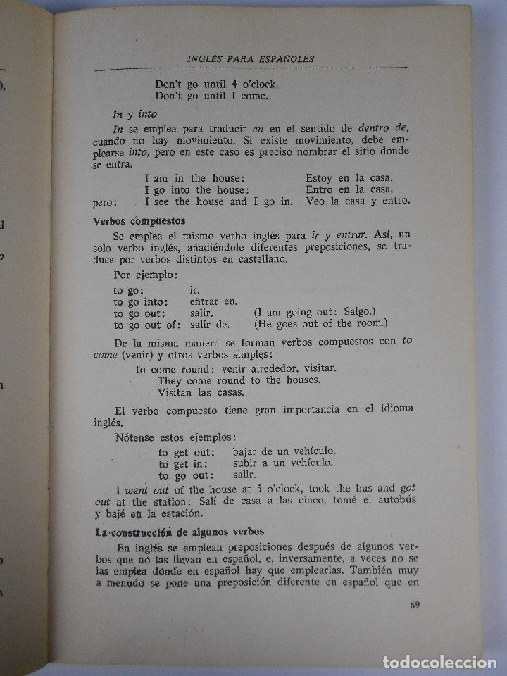 Libros de segunda mano: Ingl&eacute;s para espa&ntilde;oles elemental, (Basil Potter), Juventud 1968 - Foto 2
