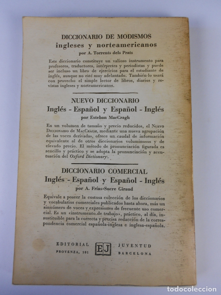 Libros de segunda mano: Ingl&eacute;s para espa&ntilde;oles elemental, (Basil Potter), Juventud 1968 - Foto 4