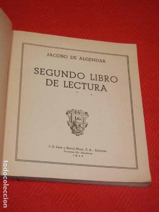 Libros de segunda mano: SEGUNDO LIBRO DE LECTURA, DE JACOBO DE ALGENDAR, SEIX BARRAL, 1943 - Foto 2
