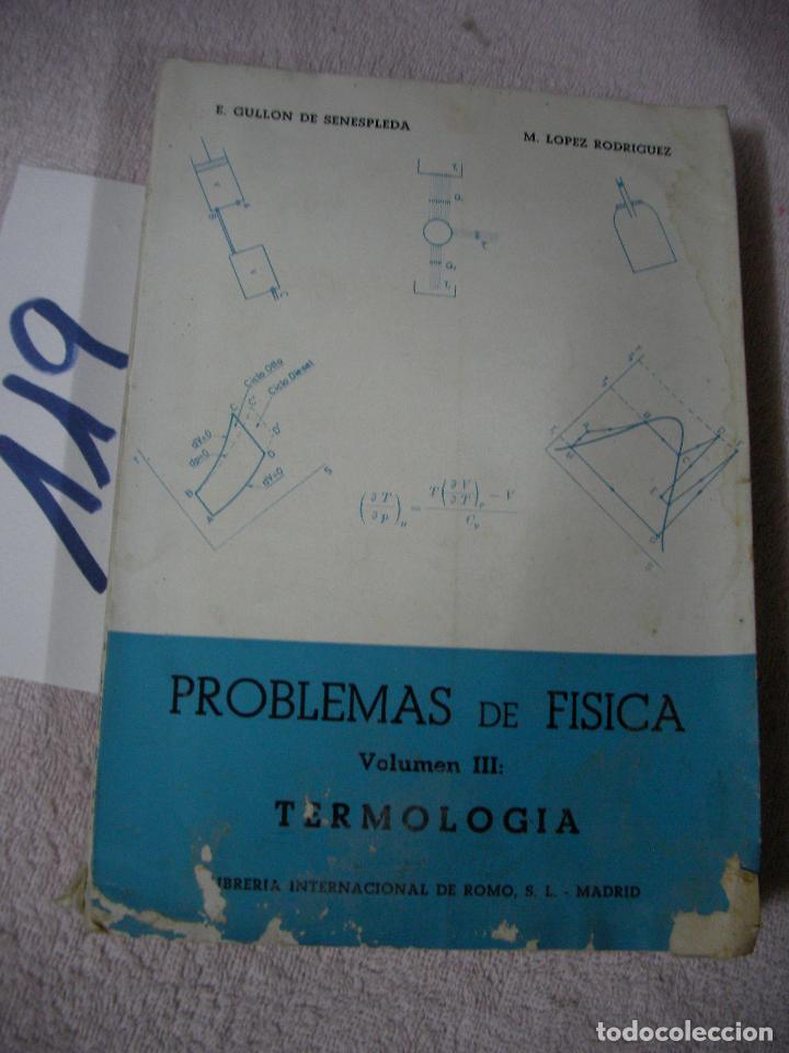 Libros de segunda mano: ANTIGUO LIBRO DE TEXTO - TERMOLOGIA - Foto 1