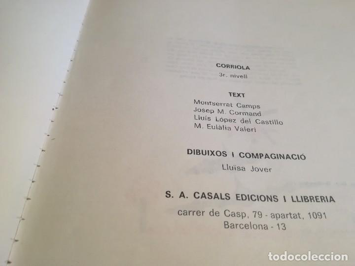 Libros de segunda mano: Corriola - 3r. EGB - catal&agrave; - 1977 - Foto 4