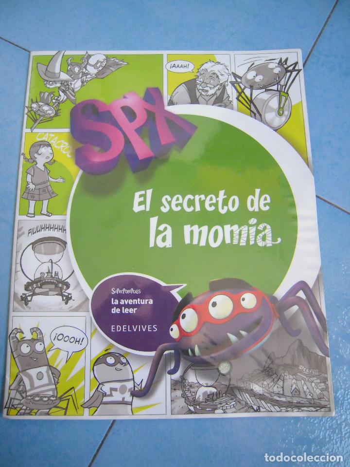 Libros de segunda mano: C&oacute;mic El secreto de la momia Superpix&eacute;polis Edelvives - Foto 1