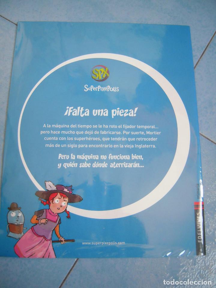 Libros de segunda mano: C&oacute;mic Sir Felton y la pieza perdida Superpix&eacute;polis Edelvives - Foto 2