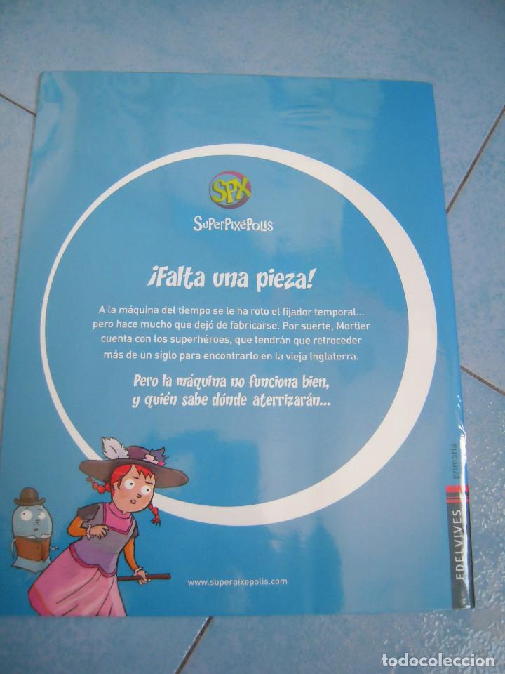 Libros de segunda mano: C&oacute;mic Sir Felton y la pieza perdida Superpix&eacute;polis Edelvives - Foto 2