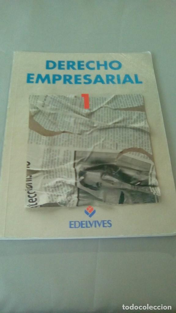 Libros de segunda mano: DERECHO EMPRESARIAL 1.- EDELVIVES. 1992 - Foto 1