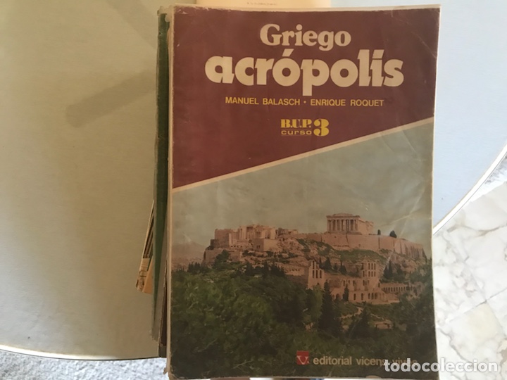 Libros de segunda mano: Griego. Acr&oacute;polis. Manuel Balasch - Foto 1