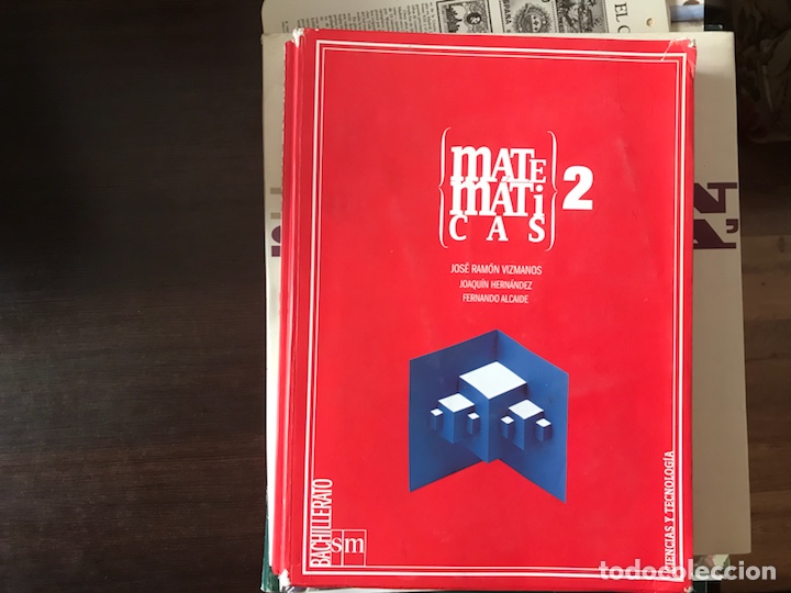 Libros de segunda mano: Matem&aacute;ticas 2. Jos&eacute; Ram&oacute;n Vizmanos - Foto 1