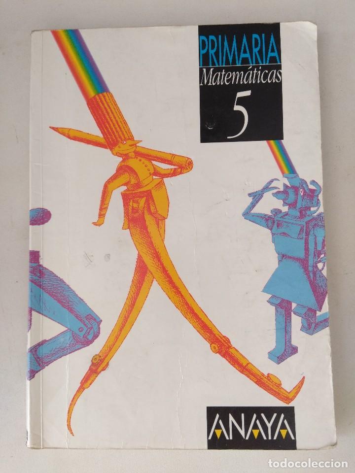 Libros de segunda mano: MATEM&Aacute;TICAS 5 E.G.B. ANAYA. - Foto 1