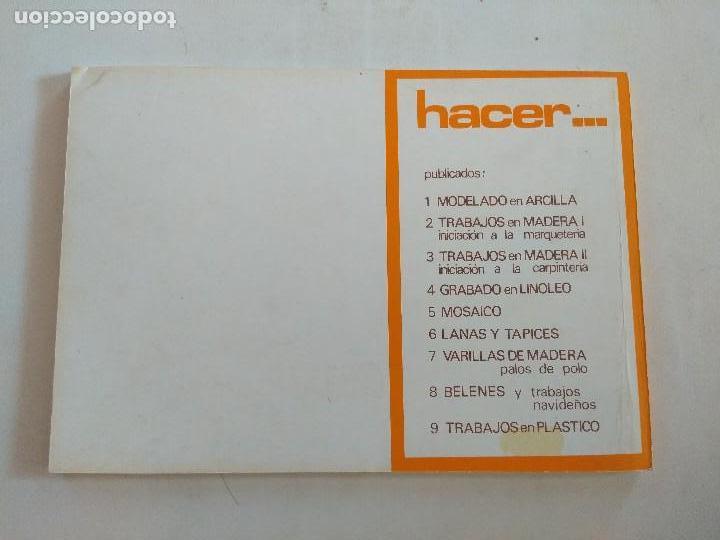 Libros de segunda mano: HACER 7/TRABAJOS CON BARILLAS DE MADERA/NUEVO!!!!! - Foto 2