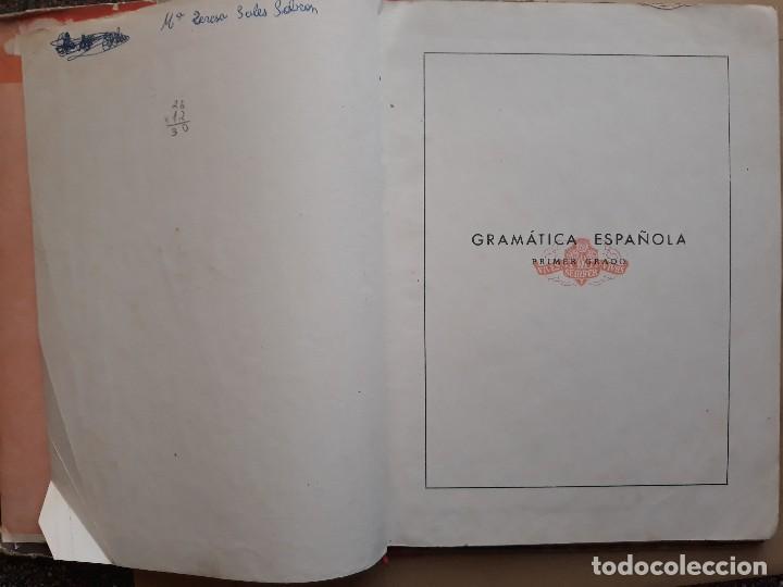 Libros de segunda mano: Gramatica primer grado 1958 vuelta al cole Edelvives - Foto 2