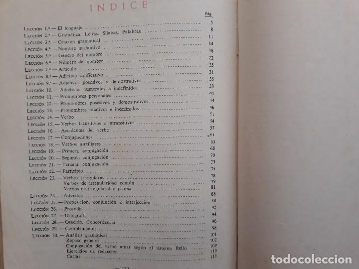 Libros de segunda mano: Gramatica primer grado 1958 vuelta al cole Edelvives - Foto 7