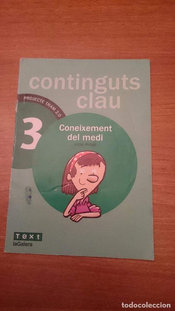 Libros de segunda mano: CONTINGUTS CLAU 3  CONEIXEMENT DEL MEDI   CICLE MITJA - Foto 1