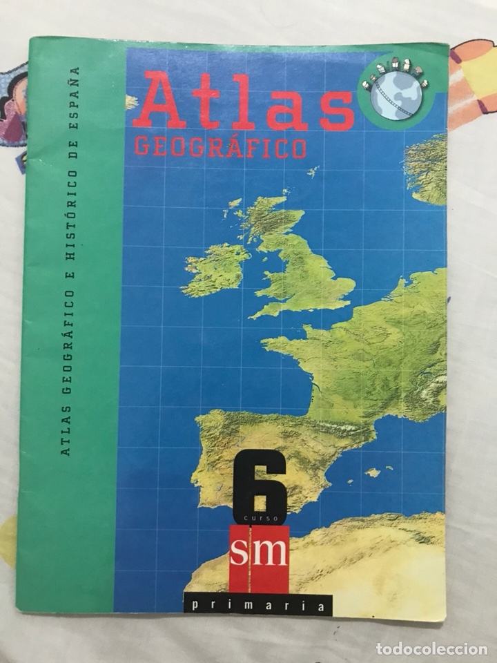 Libros de segunda mano: Atlas geogr&aacute;fico e hist&oacute;rico de Espa&ntilde;a - Foto 1