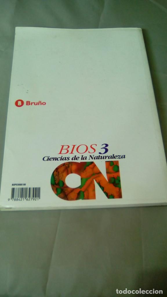 Libros de segunda mano: BIOS 3 CIENCIAS DE LA NATURALEZA.- BRU&Ntilde;O - Foto 3