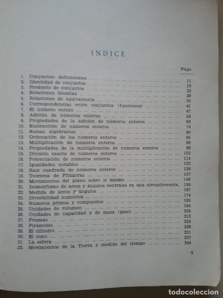 Libros de segunda mano: MATEMATICA MODERNA 2&ordm; - EDICIONES SM - Foto 3
