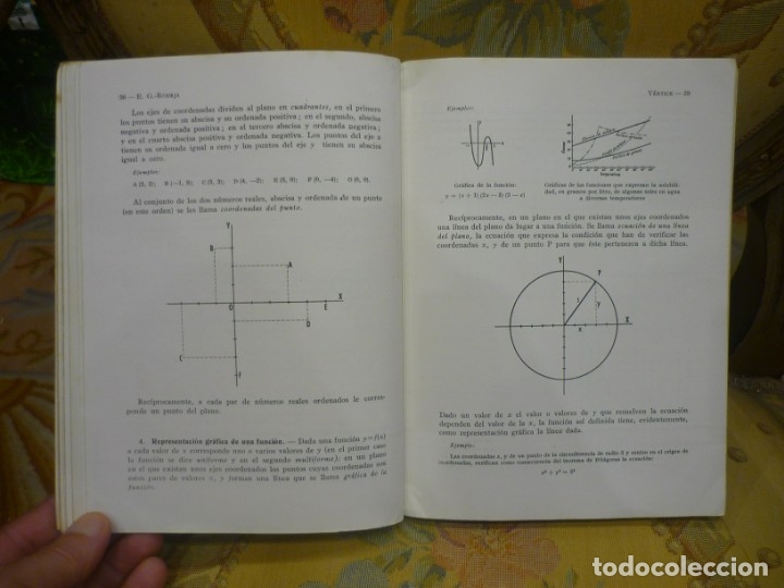 Libros de segunda mano: APRENDIZAJE INDUSTRIAL: V&Eacute;RTICE-MATEM&Aacute;TICAS SEGUNDO CURSO, DE EDUARDO G. RODEJA. CON PROGRAMA. - Foto 5