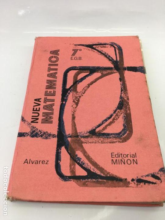 Libros de segunda mano: NUEVA MATEMATICA 7&ordm; - EDITORIAL MI&Ntilde;ON- 7&ordm; CURSO DE E.G.B. - 1975 - Foto 1