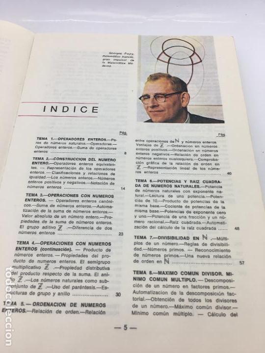 Libros de segunda mano: NUEVA MATEMATICA 7&ordm; - EDITORIAL MI&Ntilde;ON- 7&ordm; CURSO DE E.G.B. - 1975 - Foto 3