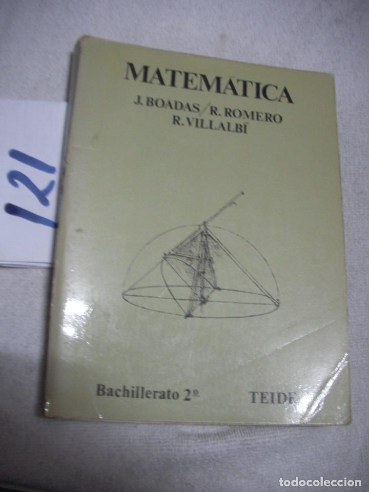 Libros de segunda mano: ANTIGUO LIBRO DE TEXTO - MATEMATICAS 2&ordm; BACHILLERATO - Foto 1