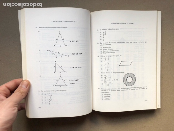 Libros de segunda mano: PEDAGOG&Iacute;A EXPERIMENTAL I (2 TOMOS). UNED 1981. - Foto 9