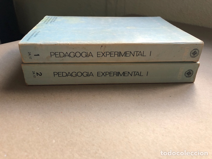 Libros de segunda mano: PEDAGOG&Iacute;A EXPERIMENTAL I (2 TOMOS). UNED 1981. - Foto 12