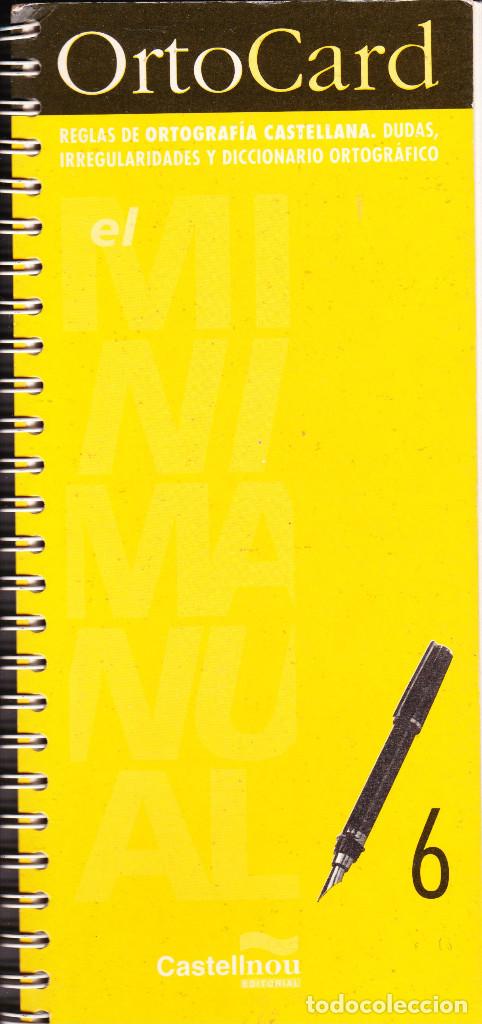 Libros de segunda mano: ORTOCARD. REGLAS DE ORTOGRAF&Iacute;A CASTELLANA... - Foto 1