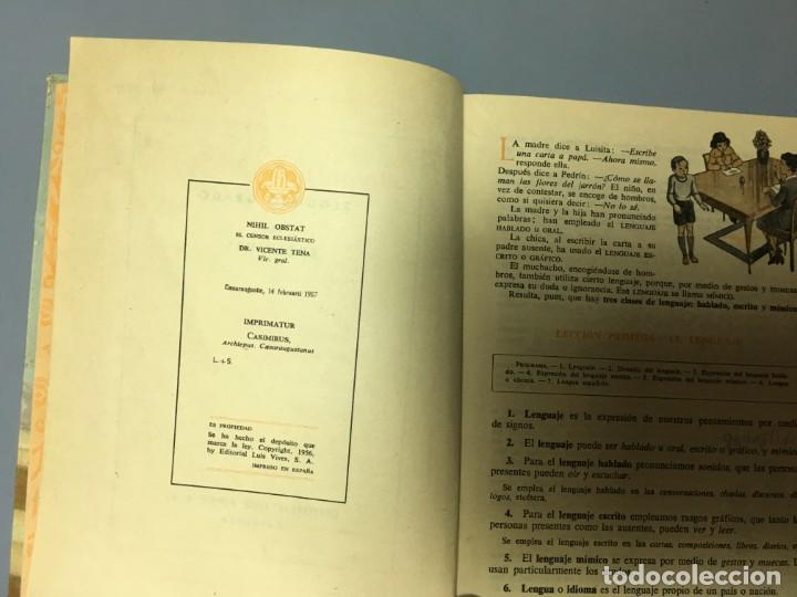 Libros de segunda mano: LIBRO DE TEXTO GRAMATICA SEGUNDO GRADO - 1957 - Foto 2