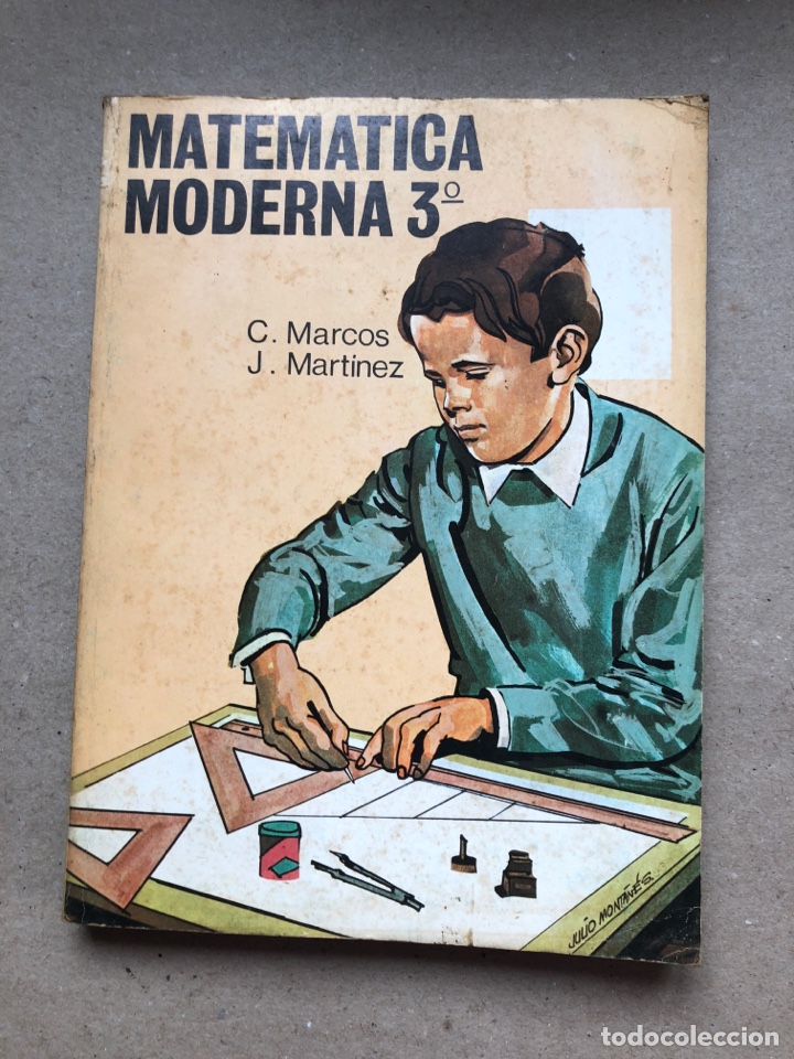 Libros de segunda mano: MATEM&Aacute;TICA MODERNA 3&ordm;. C. MARCOS Y J. MART&Iacute;NEZ. EDICIONES SM, PLAN 1967. - Foto 1