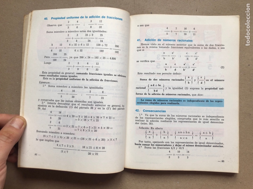 Libros de segunda mano: MATEM&Aacute;TICA MODERNA 3&ordm;. C. MARCOS Y J. MART&Iacute;NEZ. EDICIONES SM, PLAN 1967. - Foto 4