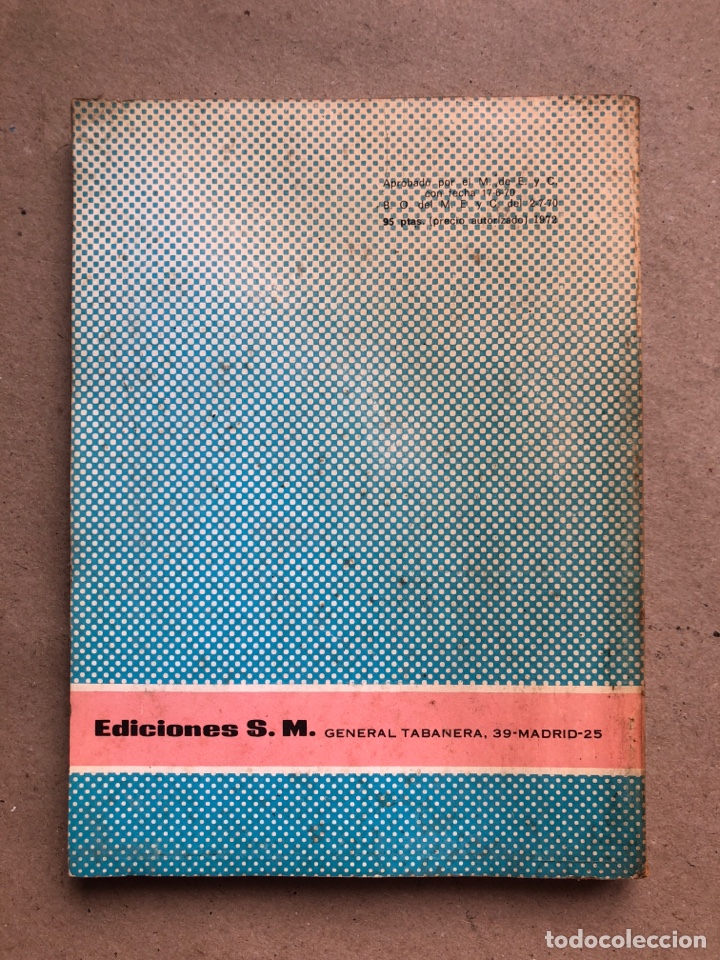 Libros de segunda mano: MATEM&Aacute;TICA MODERNA 3&ordm;. C. MARCOS Y J. MART&Iacute;NEZ. EDICIONES SM, PLAN 1967. - Foto 7